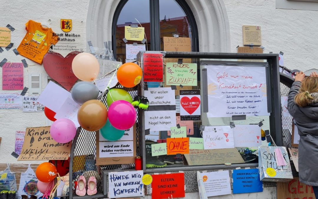 Den Kindern und Eltern in Meissen reicht es